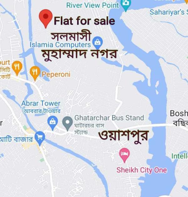 Location map of Mohammadpur